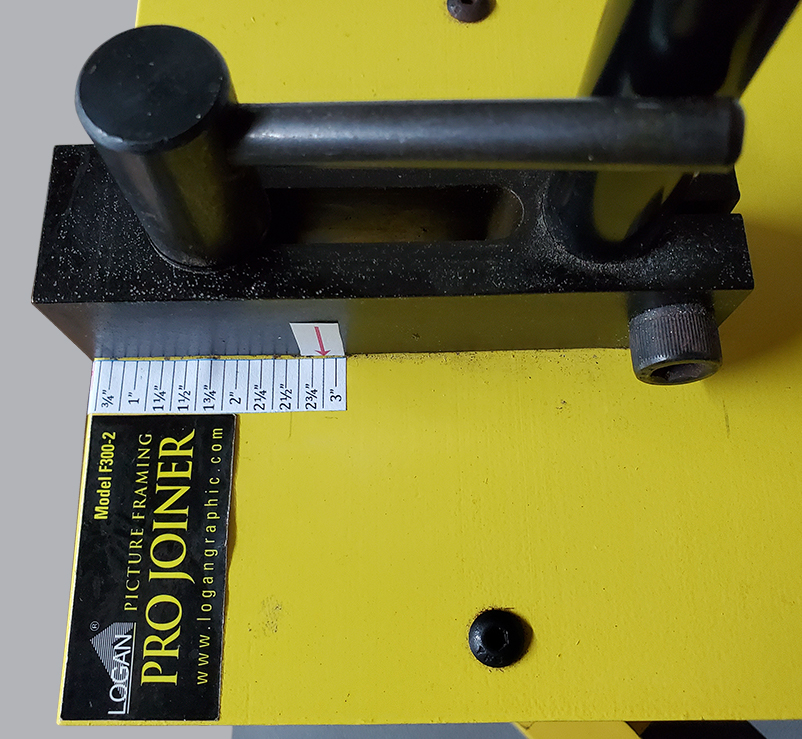 Lever adjustment block scale (and arrow)