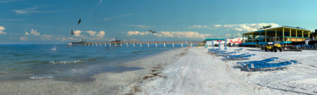 Gigapan image of Fort Myers Beach Fishing Pier