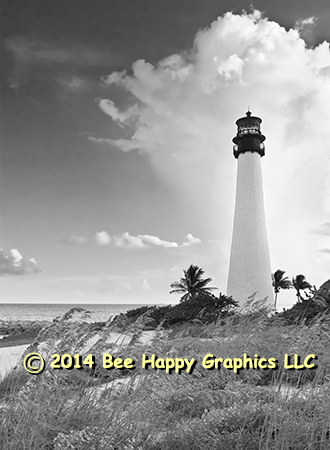 Cape Florida Lighthouse Aerial Stock Photo - Download Image Now - Key  Biscayne, Miami, Florida - US State - iStock